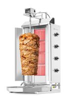 Hendi kebabgrill met 4 branders op gas - model 226001