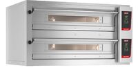 Zanolli Citizen E TOUCH dubbele pizzaoven met tiptoets bediening