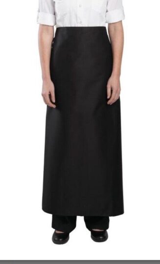 Zwart horeca short 100x100 cm van Whites Chef's Clothing