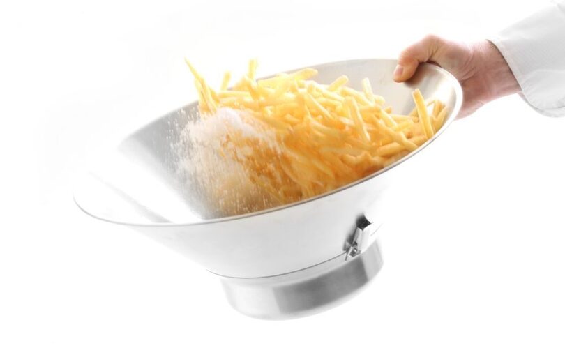 Hendi frites lekbak van RVS voor professionele horeca