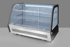 Binnenkant van Hendi koelvitrine 160 liter