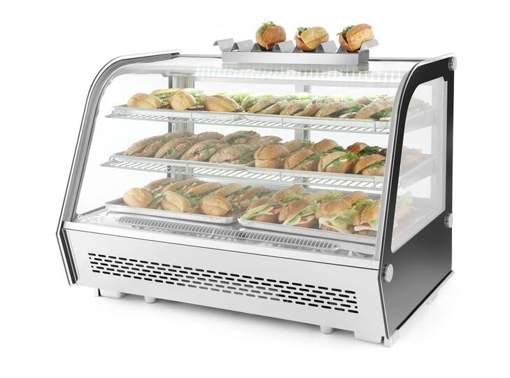 Hendi koelvitrine 160 liter met geopende deur