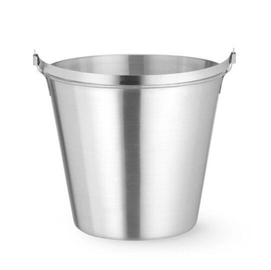 Hoogwaardige RVS emmer 12 liter voor de horeca