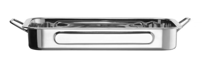 Duurzame RVS braadslede met stevige handgrepen