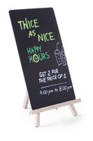 Hendi krijtbord met ezel voor menukaart presentatie
