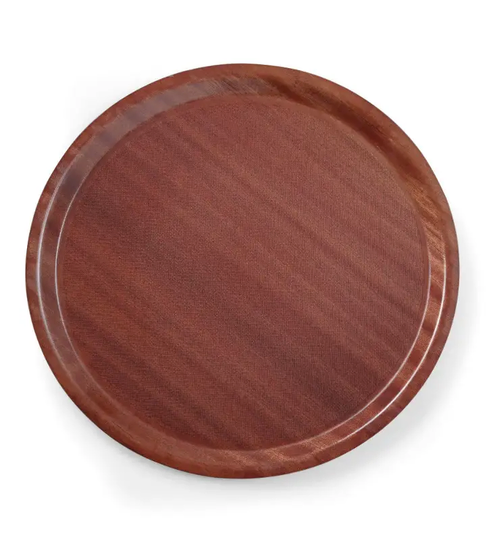 Hendi dienblad Woodform mahonie look 38 cm voor professionele horeca
