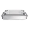 Onderzijde van de Vogue aluminium braadslede K416