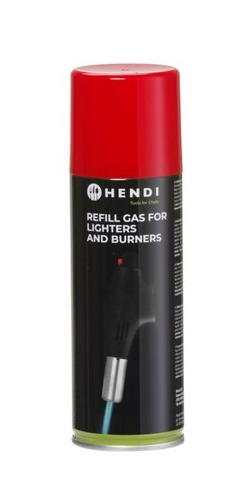 Hendi gas navulling 200ml met vulnippels voor horeca apparatuur