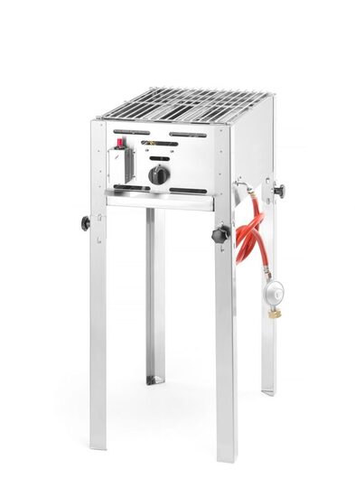 Bovenaanzicht van de Hendi Grill Master Mini gasbarbecue