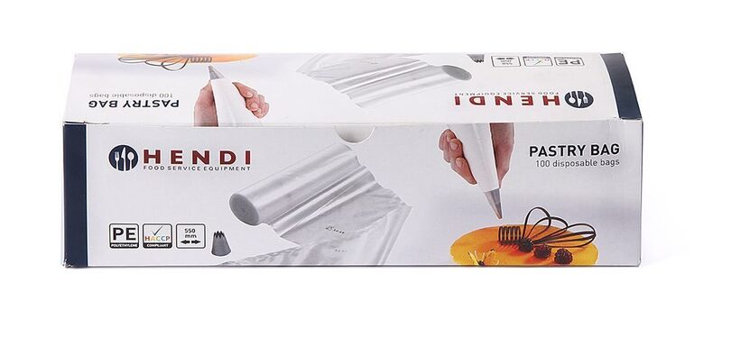 Hendi wegwerp spuitzakken voor decoratie en garnering