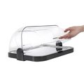 Gekoelde rolltop display voor verse producten