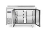Detailopname van de Hendi vrieswerkbank 2-deurs