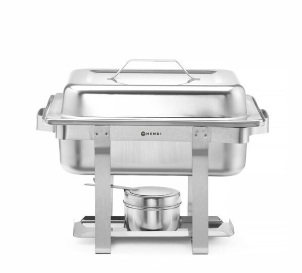 Bovenaanzicht Hendi Chafing Dish 1/2 GN RVS