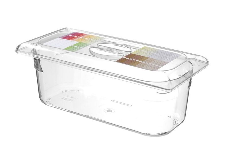 Detailopname van Hendi ijscontainer 5 liter