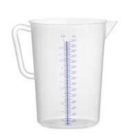 Hendi maatbeker 3 liter van duurzaam polypropyleen voor professionele horeca