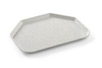 Stijlvol trapeziumvormig dienblad met granietlook van Hendi