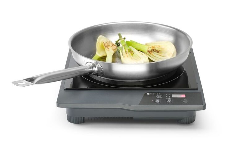 Bovenaanzicht van Hendi inductieplaat 1800W