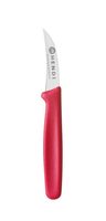 Hendi tourneermes met rood heft voor professionele horeca