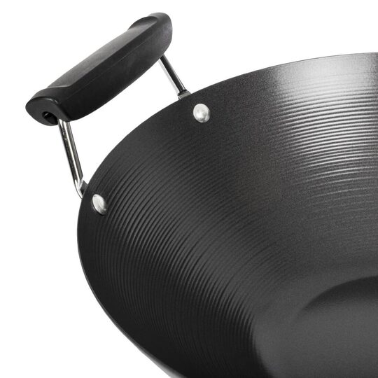 Gastronoble wok 35,5cm met sterke antikleeflaag