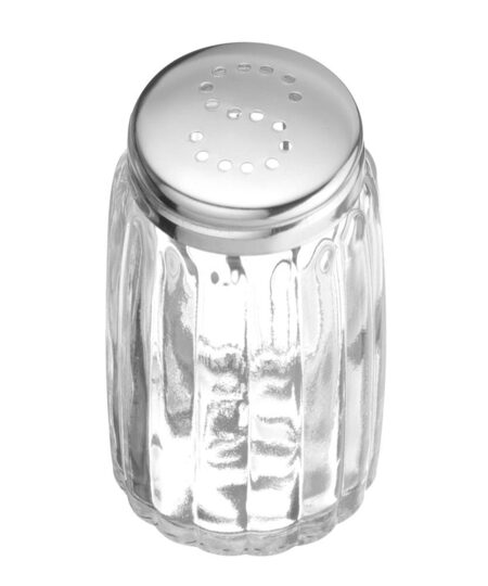 Modern design glazen peper en zoutstrooier Hendi