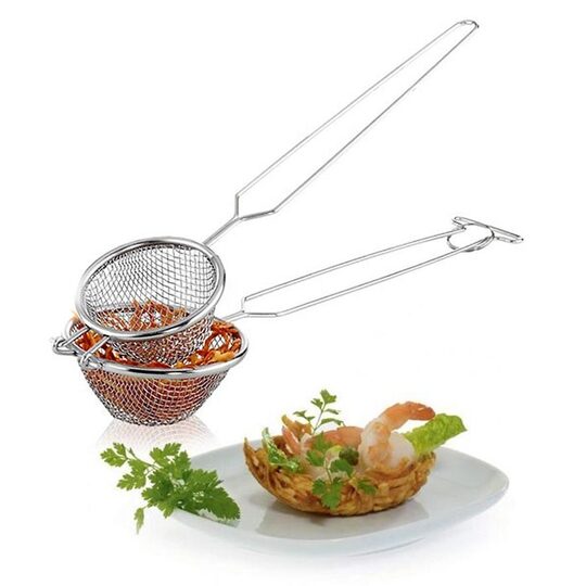 RVS vogelnestvorm 100x120x407 mm voor horeca