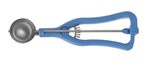 Hendi portioneerlepel blauw 44 mm voor professionele horeca