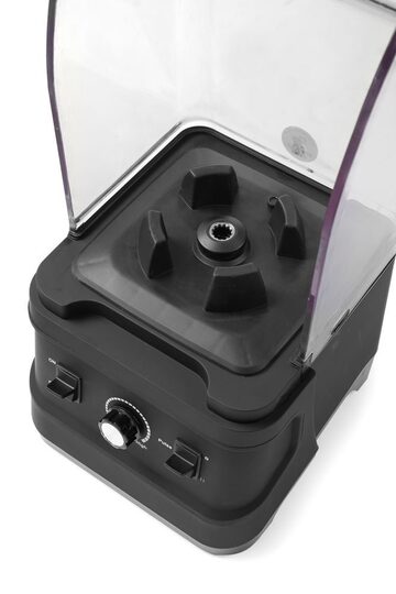 Detailopname van de Hendi blender behuizing
