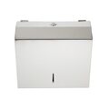 Hygiënische RVS handdoekdispenser voor horeca toiletten