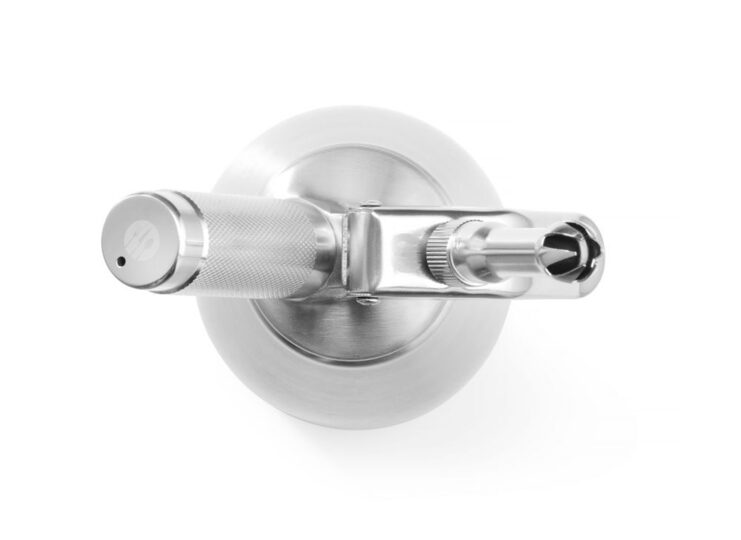 Hendi RVS slagroomapparaat 1 liter inclusief accessoires