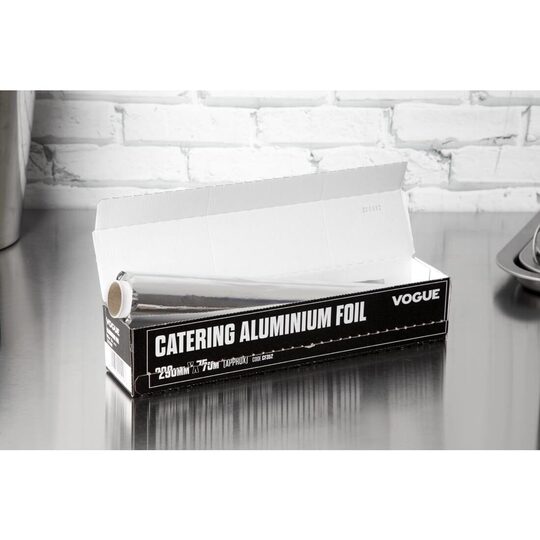 Detailopname van Vogue aluminiumfolie 30cm