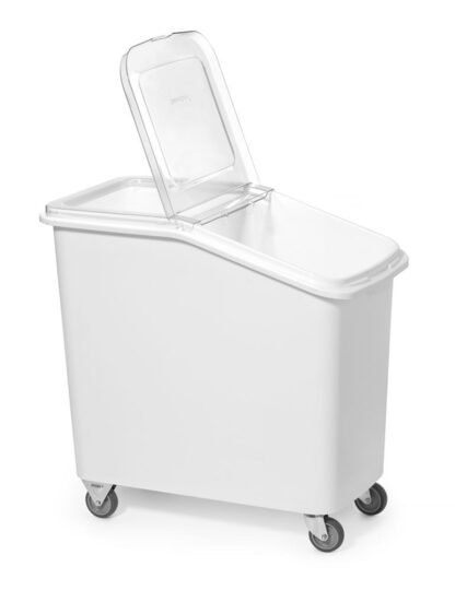 Binnenkant van de Hendi 102 liter meelcontainer