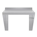 RVS wandschap 56x46cm voor efficiënte keukenruimte