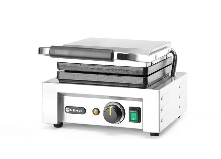 Bedieningspaneel van de Hendi wafelmaker voor Luikse wafels