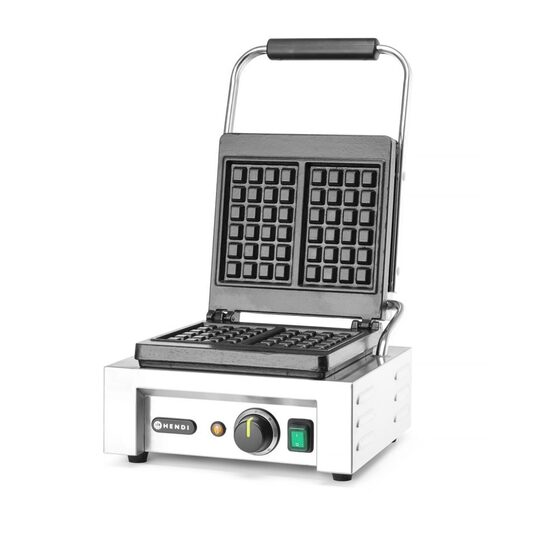 Professionele Hendi wafelmaker voor authentieke Luikse wafels