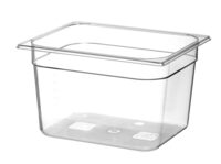 Transparante Hendi gastronormbak 1/2 van polycarbonaat