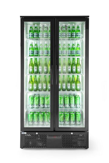 Hendi display koelkast 384 liter voor drankenpresentatie