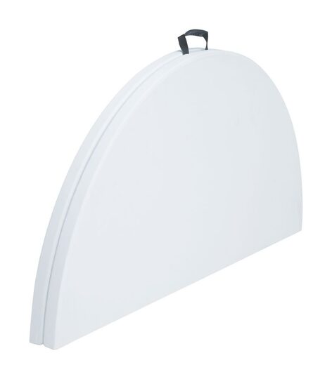 Hendi inklapbare tafel 150 cm in opgevouwen stand voor opslag