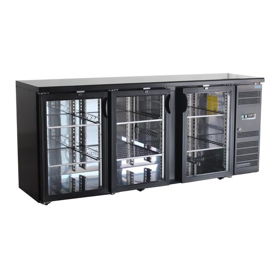 Ruim interieur van de Polar 3-deurs barkoeling 355L