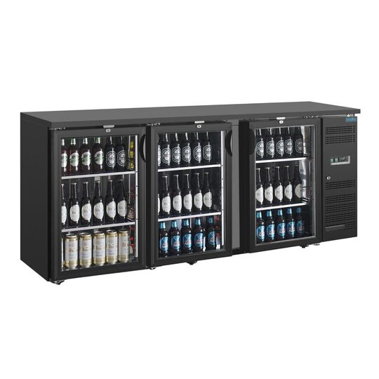Strak design Polar 3-deurs barkoeling voor achter de bar