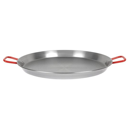 Hoogwaardige stalen paellapan 60 cm voor chefs