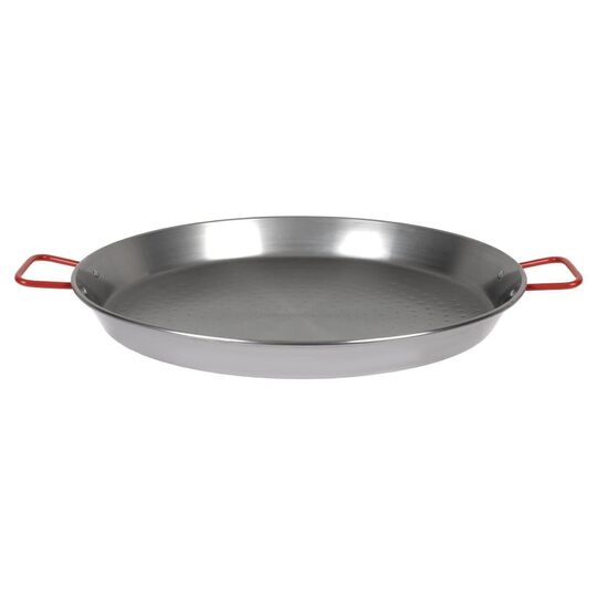 Stevige handgrepen van de Garcima paellapan 46 cm