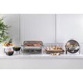 Duurzame chafing dish voor professioneel horecagebruik