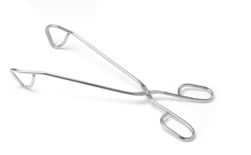 Hendi gebogen serveertang van RVS 30 cm voor professionele horeca