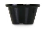 Professionele zwarte ramekin 45 ml van Hendi