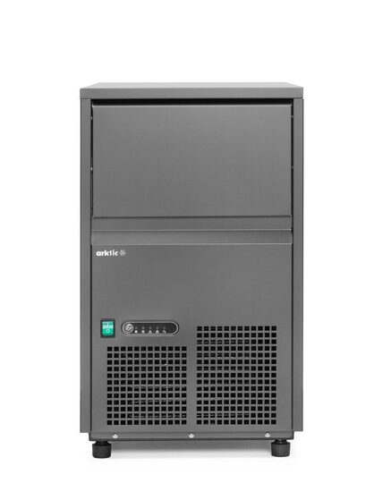 Arktic door Hendi luchtgekoelde ijsblokjesmachine in zwart design