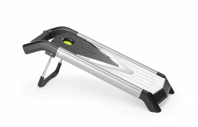 Professionele Hendi RVS V-vorm mandoline voor horeca
