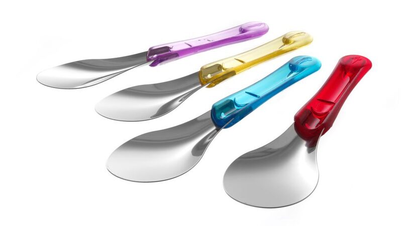 Set Hendi ijsspatels in diverse kleuren voor hygiënisch werken