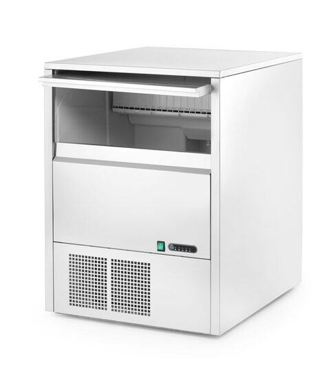Detailopname van de Hendi Arktic ijsblokjesmachine