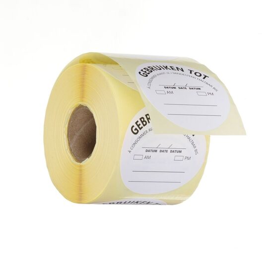Meertalige voedselveiligheid stickers voor HACCP naleving