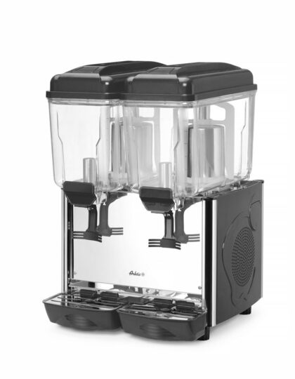 Professionele dubbele sapdispenser 24 liter zwart